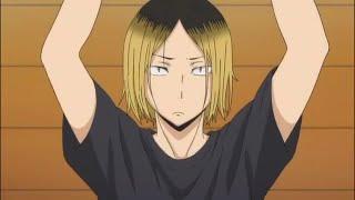 Kenma being irritated at Lev 