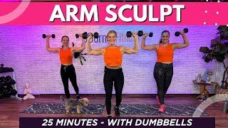 25 Min - Arm Sculpt At Home Workouts - Get DEFINED