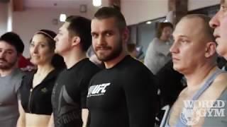 Соревнования по жиму лежа в World Gym - Красногорск