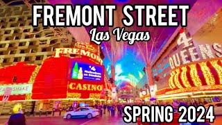 Fremont Street Experience Day and Night Walk Through