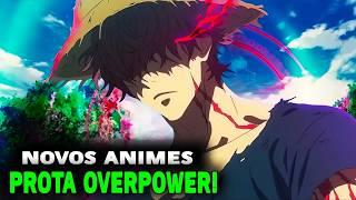 TOP 10 MELHORES Animes Onde o Protagonista é OVERPOWER! ( NOVOS ANIMES 2024 )