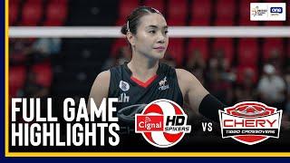 CIGNAL vs. CHERY TIGGO | FULL GAME HIGHLIGHTS | 2024 PVL ALL-FILIPINO CONFERENCE | APRIL 11, 2024