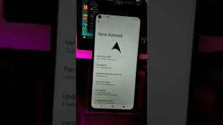 booting custom rom arrow os Redmi note 9 android 12 #android #shorts #customrom #arrowos