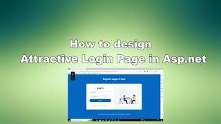 How to Create an Attractive Login Page in ASP.NET C#