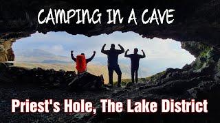 CAVE CAMPING | Priest's Hole, The Lake District | Wild camping UK | Jameson Stout Edition Whiskey