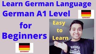 Learn German for Beginners ! German A1 Level ! German Language !  Deutsch Lernen ! Study in Germany