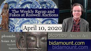 Chinese Fakes At Roswell Auction Gallery and The Regular Weekly Video Of Asian Art Auction News