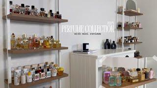 My Perfume Collection 2024 | Mini Reviews | Tour and Organization