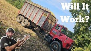 How Well Did The Upgraded Silage Box Work Out? Trucks Are Not Meant To Hit Each Other!!!