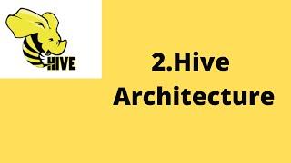 2. Hive Architecture