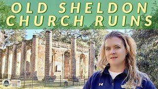 1745! OLD SHELDON CHURCH RUINS! HISTORY, ANCESTRY & GENEALOGY ALL AROUND US!