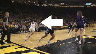 TECHNICAL On Caitlin Clark For Getting Frustrated With HERSELF?? | #12 Iowa Hawkeyes vs Northwestern