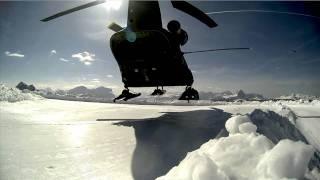 Ferrari FF in CH-47 Chinook Helicopter