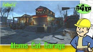 Atoms Cat Garage Build - building in Fallout 4