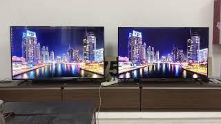 How is Skyworth brand TV quality? let's check the comparison Video ,the right one is Skyworth brand.