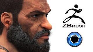 The Beard * Zbrush 4r7 + Keyshot 5 * Fibemesh * Timelapse modeling