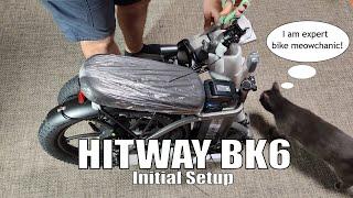 Hitway BK6 eBike Initial Setup & Install Guide