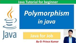 Polymorphism In Java | Polymorphism In Java with examples @WriteCodeWith Prince