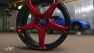 Chrysler Crossfire (deneb star) Powder Coating Wheels