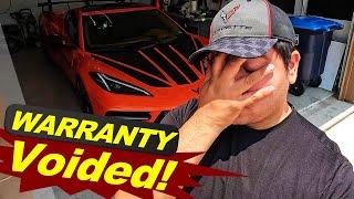 This C8 Corvette MOD cost me $2000 in REPAIRS! Watch OUT!