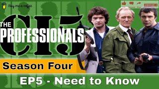 The Professionals (1980) SE4 EP5 - Need to Know