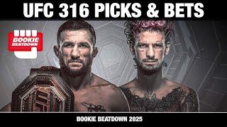 UFC 316 Picks, Bets, Props | Dvalishvili vs O'Malley 2 Fight Previews, Predictions