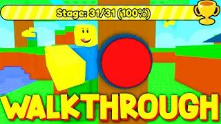 FIND BUTTONS WALKTHROUGH EASY & HARD STAGES! ALL BUTTON LOCATIONS! ROBLOX