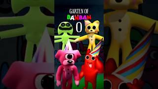 Garten of Banban 0 vs Care of Verver vs Care of Gongon vs Shelter of SurSur #shorts #shortvideo