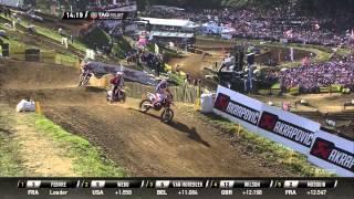 Marvin Musquin, Jeremy Van Horebeek, Jeremy Martin and Dean Wilson battle MXoN France 2015