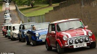 Classic Mini Cooper day in cheddar UK