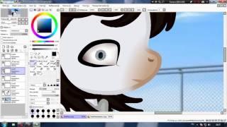 Обработка пони в Paint Tool SAI.