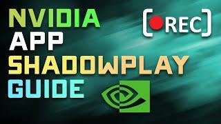  How to Set Up & Use Nvidia Shadowplay to Record Live Gameplay | 2025 Guide