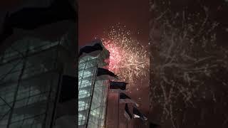 New Year Eve Fireworks in Tallinn, Estonia