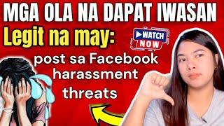 LEGIT  NAMAMAHIYA NA MGA OLA AT DAPAT IWASAN   | Alyssa Nevado