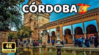 [4K] CÓRDOBA - The Most Beautiful Destinations in Europe - Rainy Day Walk - Andalusia, Spain