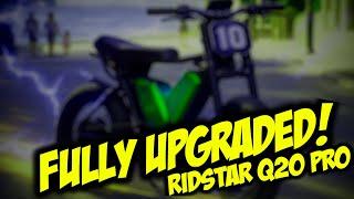 Ridstar Q20 Pro Fully Upgraded – Best Looking E-Bike in Europe!