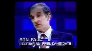 FLASHBACK Ron Paul vs. Morton Downey Jr. & His Buffoons (1988)