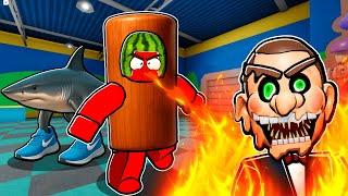 Tralalero Tralala and Tung Tung Sahur Escape Mr Funny Dummy in Roblox