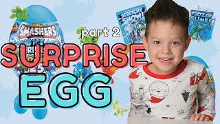 Zuru Smashers HUGEEEE Dino Ice Age SURPRISE EGG Unboxing Review | Over 25 Surprises | Episode 2