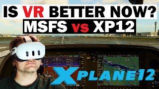 IS X Plane 12 VR BETTER than MSFS? Let's FIND OUT! Quest 3 LINK | Aubika Grips | RTX 4090