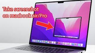 How to take screenshot on MacBook air/pro