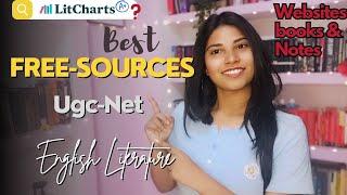 5 FREE Sources & Qualify UGC-NET in English Literature/ Only Self-study