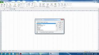 import data from dbf to excel