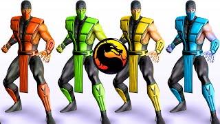THE KLASSIC NINJAS - Mortal Kombat X Scorpion, Subzero, Reptile & Ermac Gameplay (Online Ranked)