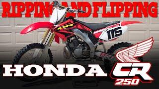 I Got to RIP This CR250 And Turned a PROFIT! 2002 Honda CR250 Dirtbike Flip