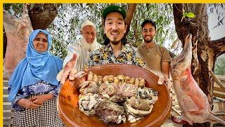 Eid Al Adha with Moroccan Family  Atlas Mountain Village Food!!