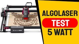 Ich Teste den AlgoLaser DIY KIT MINI Laser 5W