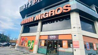 Обзор MMM Migros весна 2023. Цены на продукты в Турции. Махмутлар. Часть 1