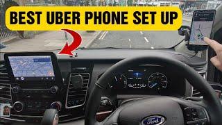 Best Uber in-car phone set up with Android Auto / Apple CarPlay