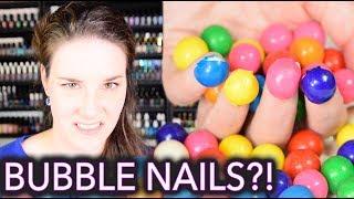 Reaction to Bubble Nails and DIY - U KNO U WANNA